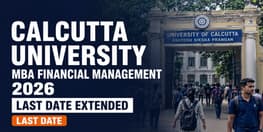 Calcutta University MBA Financial Management 2026 Last Date Extended to June 30